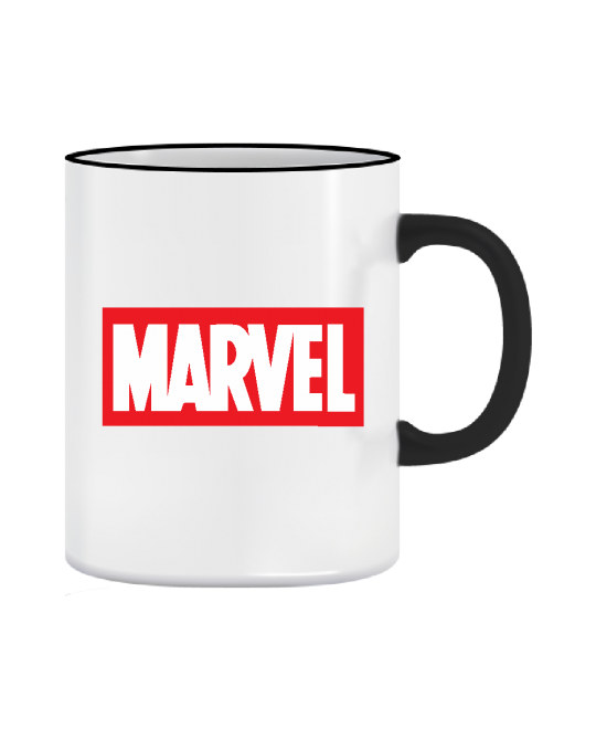  Puodelis Marvel logo 